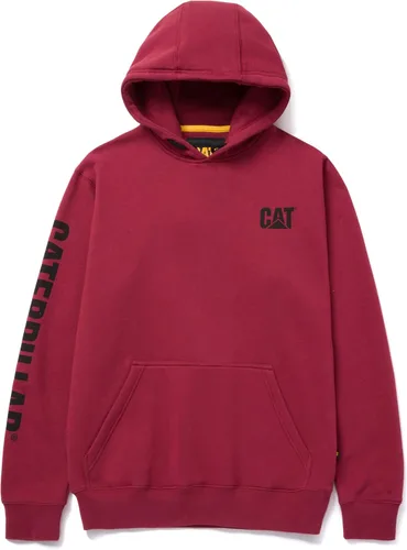 Vista 22 de CAT Workwear Sudadera con Capucha Caterpillar Trademark Banner para Hombre Negro