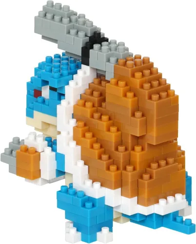 Vista 4 de Nanoblock - Pokémon - Mega Blastoise, kit de construcción de la serie Pokémon