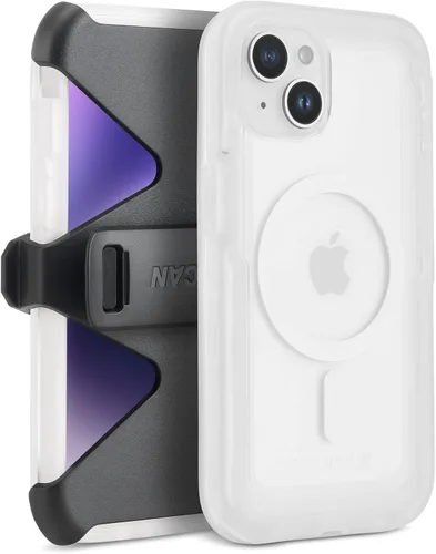 Vista 8 de Pelican Protector Series - Funda compatible con carga magnética resistente para iPhone 14 Plus (2022) diseñada para caber perfectamente