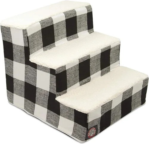 Vista 25 de Majestic Pet - Escaleras portátiles para mascotas suave escalón de espuma de sherpa escalones para perros y gatos rampa para cachorros