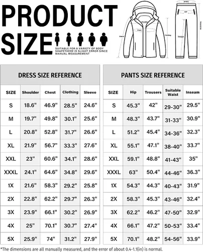 Vista 6 de iCreek Rain Suit Waterproof Jacket and Trouser Suit Raincoat for Men and Women Outdoor All-Sport Breathable Anti-storm
