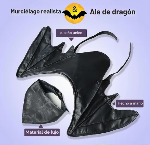 Vista 3 de Divertido disfraz de reno y alce para perro, bonita peluca peluda para Halloween y Navidad