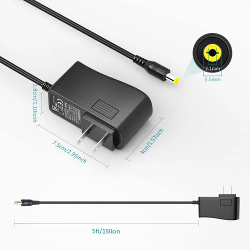 Vista 8 de 24V 1A Power Supply DC 24V Power Charger Cord AC Adapter