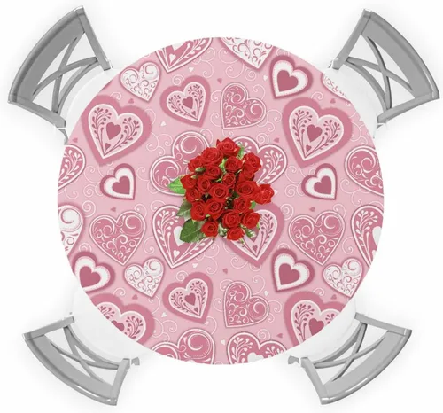 Vista 14 de Mantel redondo ajustable con bandera de camuflaje estadounidense para mesas de comedor, diseño de estrellas y rayas de camuflaje con borde elástico