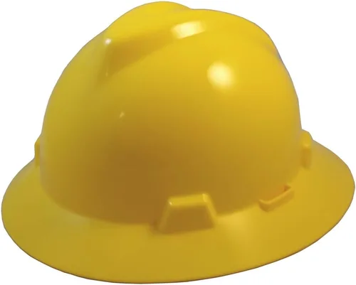 Vista 8 de MSA V-Gard - Sombreros de ala completa con suspensiones FasTrac III con práctica bolsa de mano
