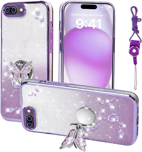 Vista 28 de para Apple iPhone 6 (12 cm) Funda para teléfono, para iPhone 6S Funda para teléfono móvil para mujeres y niñas, Funda protectora de TPU con diseño