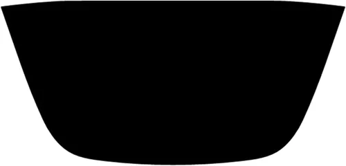 Vista 3 de Tinte precortado para ventanas compatible con Chevrolet Corvette Coupe 1984-1996 5% 22 pulgadas solo rollo