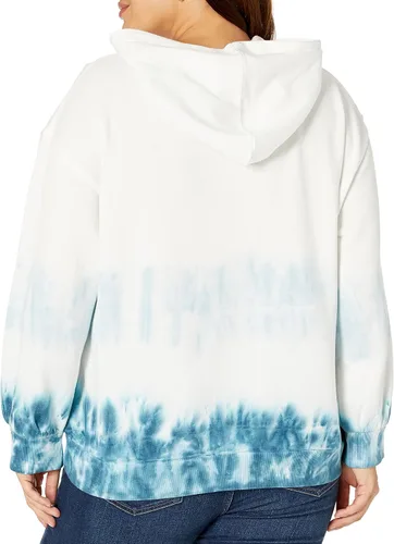 Vista 5 de The Drop Tatyana - Sudadera de forro polar con capucha y manga larga para mujer