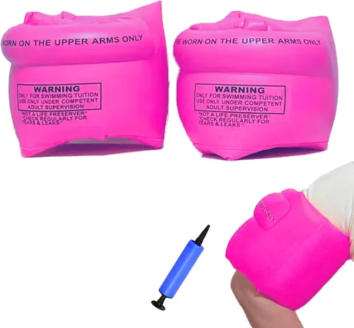 Vista 9 de Arm Floaties for Adults,Toddler Floatie for Pool,Inflatable Floatie Swim Arm Bands Floaties for Kids and Children