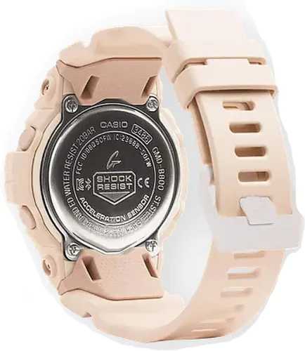 Vista 3 de Casio GMDB800-4 G-Shock - Reloj para mujer color rosa 1996in resina Rosado claro talla única