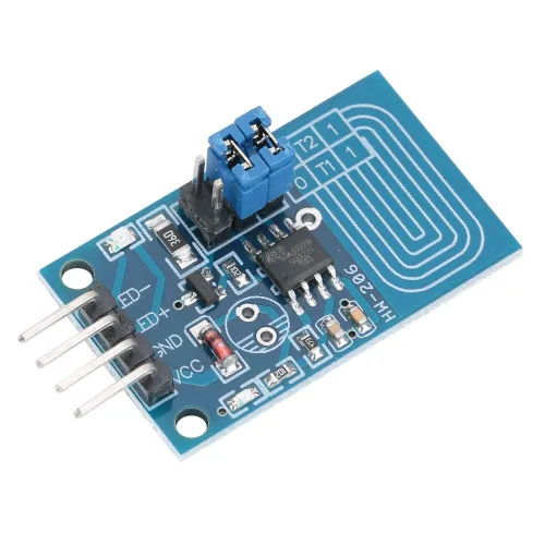 Vista 6 de Atenuador LED táctil capacitivo, módulo de control de brillo compacto PWM para lámparas de mesa, tiras de luz de 2.4 V a 5 V, sensor táctil, tablero