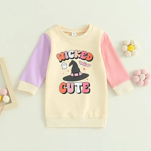 Vista 2 de Traje de Navidad para bebé, niña, sudadera rosa de manga larga con cuello redondo, sudadera de Navidad de Papá Noel, ropa de invierno