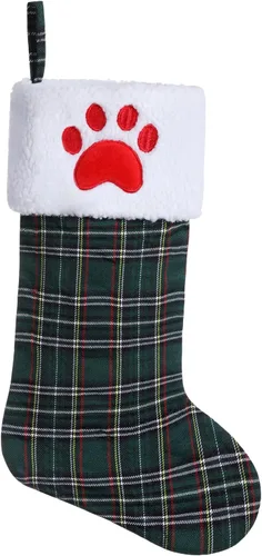 Vista 15 de Calcetines de Navidad bordados con monograma inicial de 20 pulgadas, decoración de Navidad, calcetines personalizados, decoración de temporada
