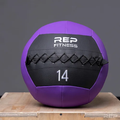 Vista 2 de REP Pelotas de Slam con Peso para Gimnasio en Casa Tamaños de Pelotas Medicinales de Textura Suave de 5-30 lb Pesas Pesadas Rellenas de Arena