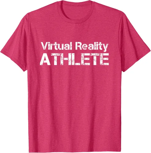 Vista 24 de Virtual Reality ATHLETE for VR Gamers Camiseta, Negro, S