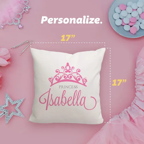 Vista 5 de Pattern Pop Almohada personalizada de princesa