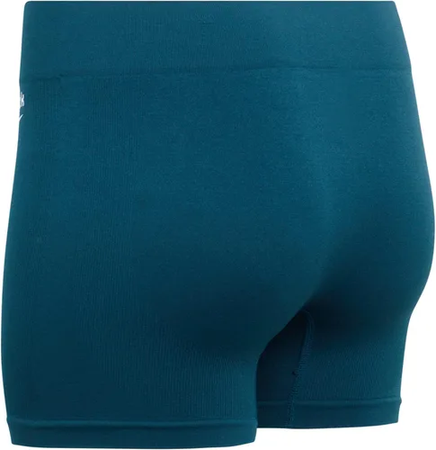 Vista 6 de Reebok Ropa interior para mujer, pantalones cortos sin costuras de longitud media (paquete de 2)