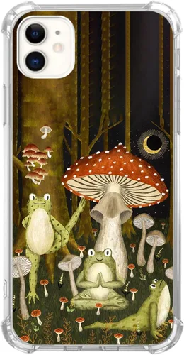 Vista 8 de Funda estética de collage de otoño compatible con iPhone 12/iPhone 12 Pro, funda de collage de calabaza otoñal para niñas, mujeres y hombres, funda