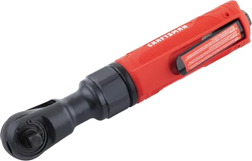 Vista 9 de CRAFTSMAN Llave de trinquete neumática de 3/8 pulgadas, par máximo 50 ft-lbs, mango aislado, interruptor de fácil acceso, 4.4 SCFM a 90 PSI