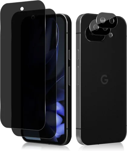 Vista 11 de Privacy Screen Protector for Samsung Galaxy Z Fold 8 Lens Protector [2+2] 9H Hardness Tempered Glass Protective Film + Camera Lens Protector
