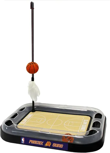 Vista 23 de Pets First Boston Celtics - Rascador de baloncesto para gatos, 14 x 11