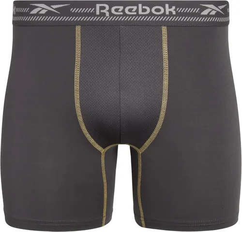 Vista 6 de Reebok Ropa interior para hombre, calzoncillos tipo bóxer de rendimiento (paquete de 8)
