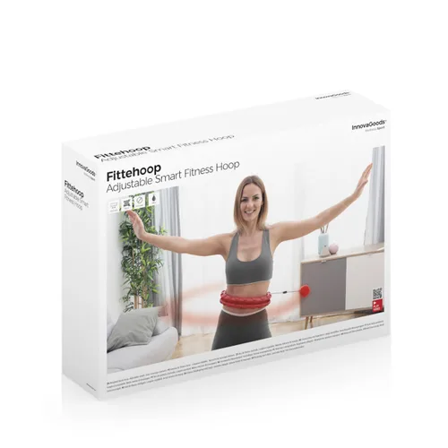 Vista 11 de Aro de Fitness Inteligente Ajustable con Peso Fittehoop InnovaGoods