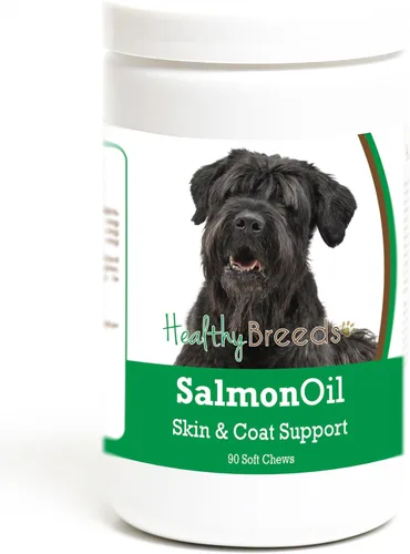 Vista 237 de Healthy Breeds Affenpinscher - Masticables suaves de aceite de salmón, 90