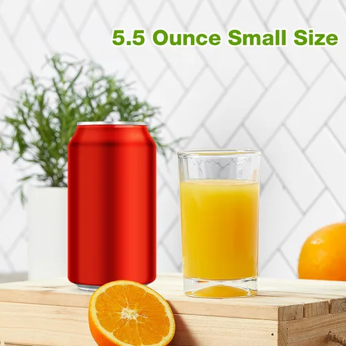 Vista 10 de Mfacoy Juego de 6 vasos de jugo pequeños, vasos de vidrio de 5.5 onzas, juego de vasos pequeños de base pesada, vasos transparentes, vasos tipo shot