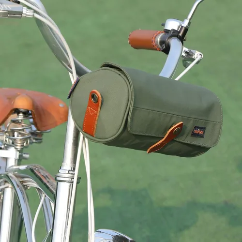 Vista 9 de Tourbon Bolsa de asiento de silla de montar para bicicleta, bolsa de soporte para teléfono