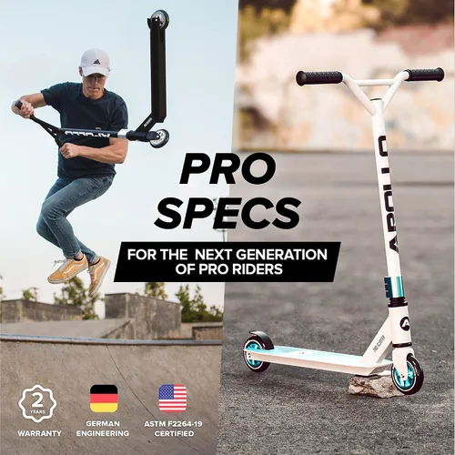 Vista 2 de APOLLO Pro Scooter Genius 4.0 - Patinetes profesionales para adolescentes, adultos y niños - Patinetes geniales para trucos, scooter de acrobacias