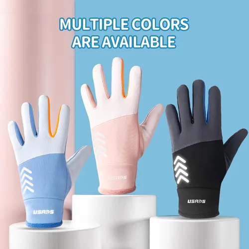 Vista 8 de Guantes de invierno cálidos para niños, ligeros, impermeables y antideslizantes, para ciclismo, patinaje sobre hielo, senderismo, nieve, niños