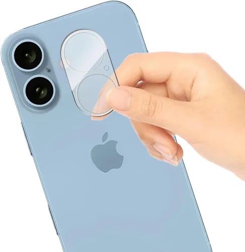 Vista 13 de Walli Protector de lente de cámara para iPhone 12 - Dureza 9H, resistente a los arañazos, vidrio HD ultra transparente, revestimiento oleofóbico e
