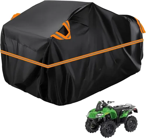 Vista 193 de Cubierta para ATV impermeable compatible con Arctic Cat H1 EFI TRV Cruiser 4x4 2011, cubierta de 210D para vehículos de 4 ruedas, cubierta para quad