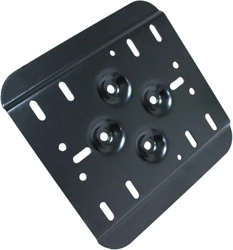 Vista 8 de LOSTAR Placa de montaje individual compatible con Jeep, ATV, UTV, Polaris RZR, Yamaha, Can-Am, Honda, latas de combustible