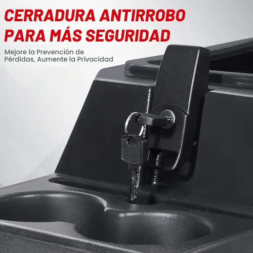 Vista 8 de StarknightMT Caja de Reposabrazos de Consola Central UTV con Portavasos, Ajuste Universal para Asiento de Banco, Almacenamiento Compatible