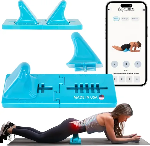 Vista 9 de Thrival - Herramienta de liberación muscular completamente ajustable para psoas, flexor de cadera, espalda, glúteo, iliaco y cuello para liberación