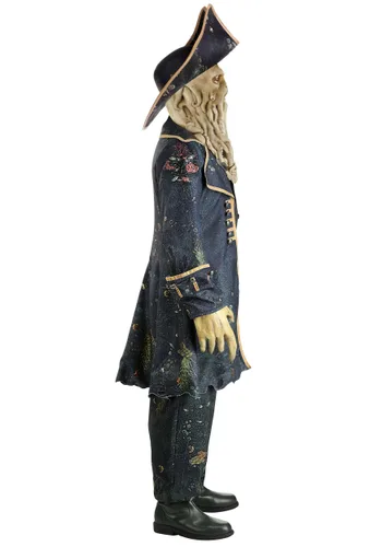 Vista 9 de Disfraz de Davy Jones de Piratas del Caribe para Hombre de Disney Multicolor