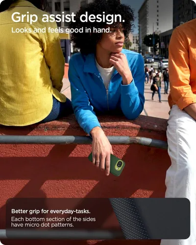 Vista 7 de Spigen Nano Pop MagFit - Funda para Pixel 10a, color verde AVO Avo Verde