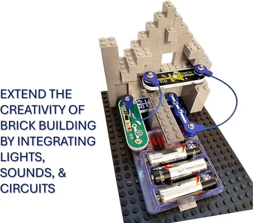 Vista 12 de Snap Circuits BRIC: Estructuras Kit de exploración de módulo y electrónica Más de 20 proyectos de matriz y módulo Manual de proyecto a