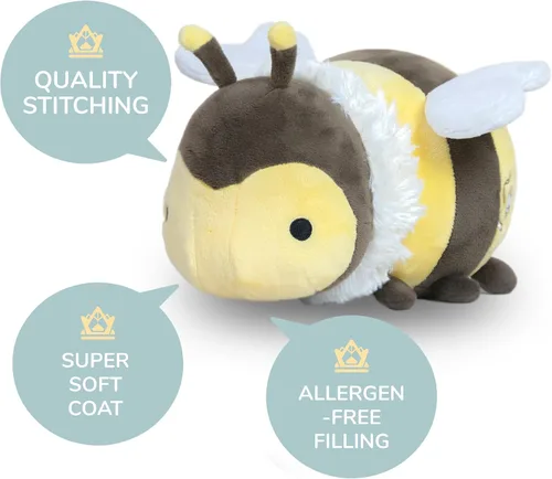 Vista 3 de Bellzi Bee - Lindo juguete de peluche - Adorable juguete de abeja suave peluche y regalos - Regalo perfecto para todas las edades - Bii