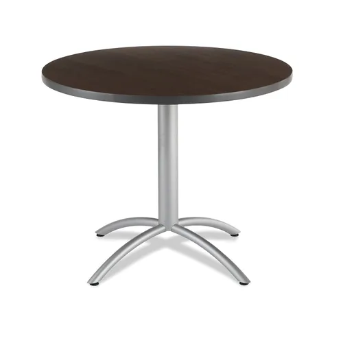 Vista 3 de Iceberg Cafeworks mesa de acero resistente para café, de 36"., Gris, 1