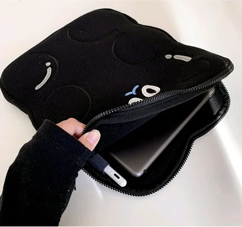 Vista 5 de RARITYUS Funda protectora para computadora portátil de 9 a 11 pulgadas, funda protectora para iPad, funda para tablet, bolsa de almacenamiento