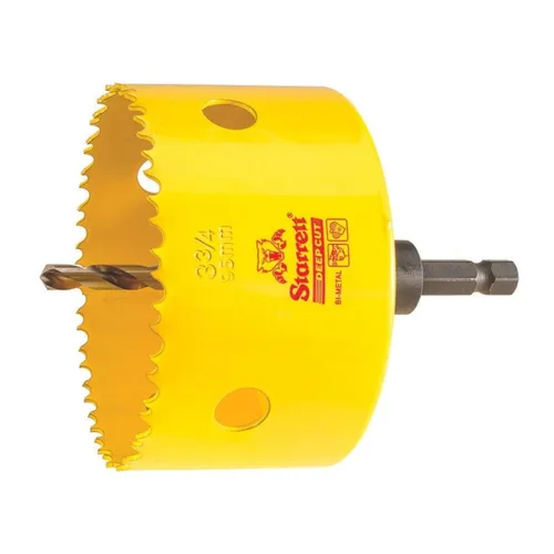 Vista 32 de Starrett LS - Corona perforadora HSS de corte profundo 1-7-8" (48mm) (DCH0178-G)