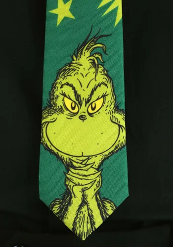 Vista 5 de Corbata de Personaje The Grinch Multicolor