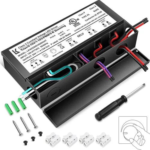 Vista 8 de Controlador LED regulable de 12 V 60 W, Triac/ELV/MLV/0-10V/1-10V/PWM/V-R, fuente de alimentación de CA a CC, transformador LED impermeable IP67
