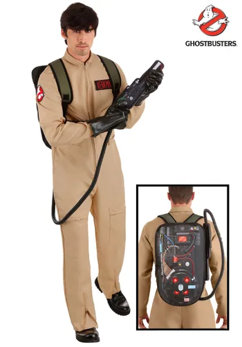 Vista 2 de Disfraz Deluxe de Ghostbusters para Hombre Multicolor