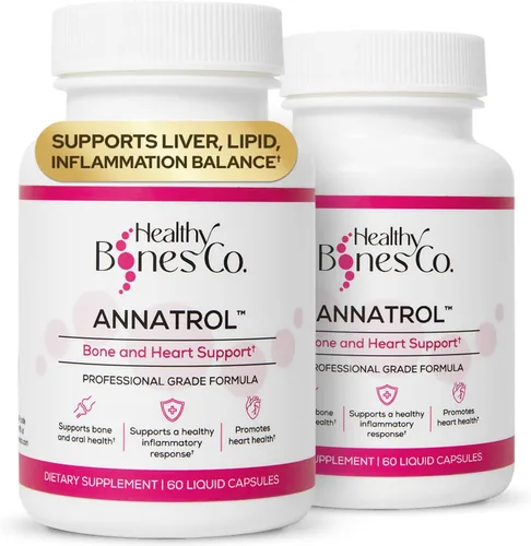 Vista 9 de Annatrol Bone & Heart Wellness, Annatto Tocotrienol Geranylgeraniol, 60ct