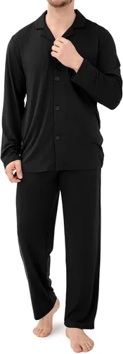 Vista 40 de DAVID ARCHY - Pijama de algodón con botones para hombre