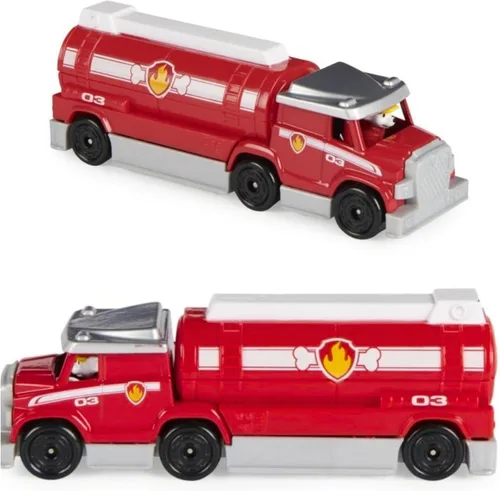 Vista 2 de Spin Master Paw Patrol - Cachorros de Camión Grande de Metal Verdadero Coleccionable Fundido a Presión - Marshall